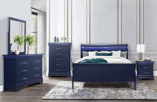 Charlie Bed Group with LED