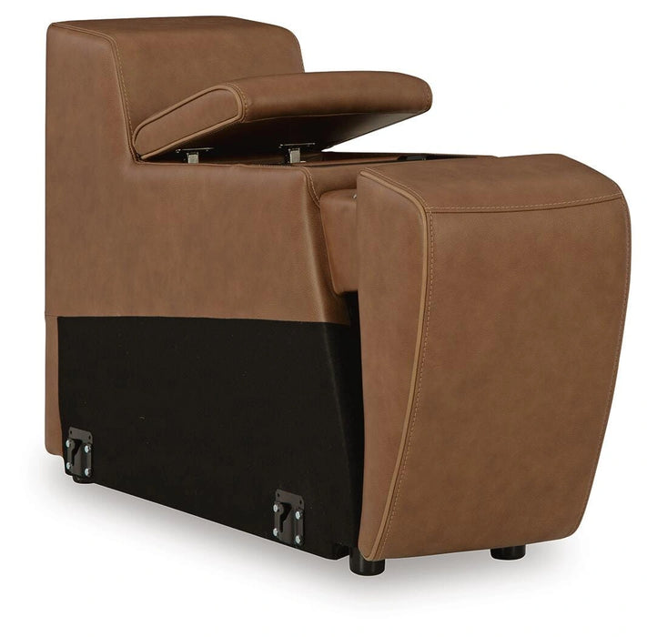Rally-Up Power Reclining Sectional with Console