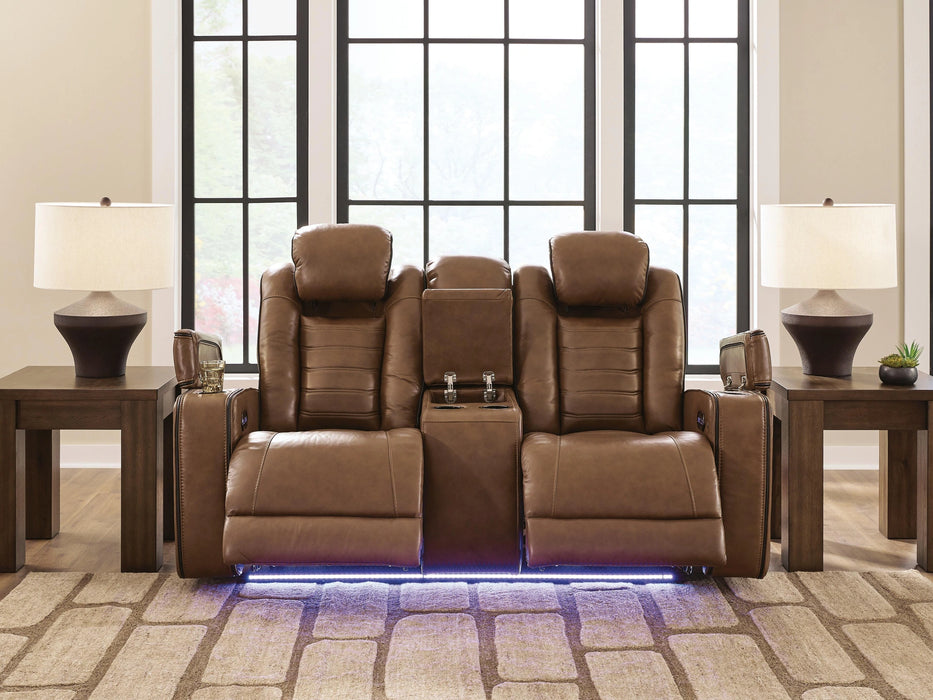 Metro Oasis Power Reclining Loveseat with Console