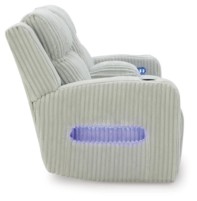 TwinBrooke Power Reclining Loveseat with Console