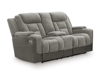 Ultimax Power Reclining Loveseat with Console