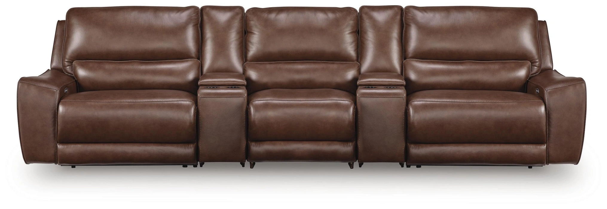 Silverbrooke Reclining Sectional with Storage Consoles
