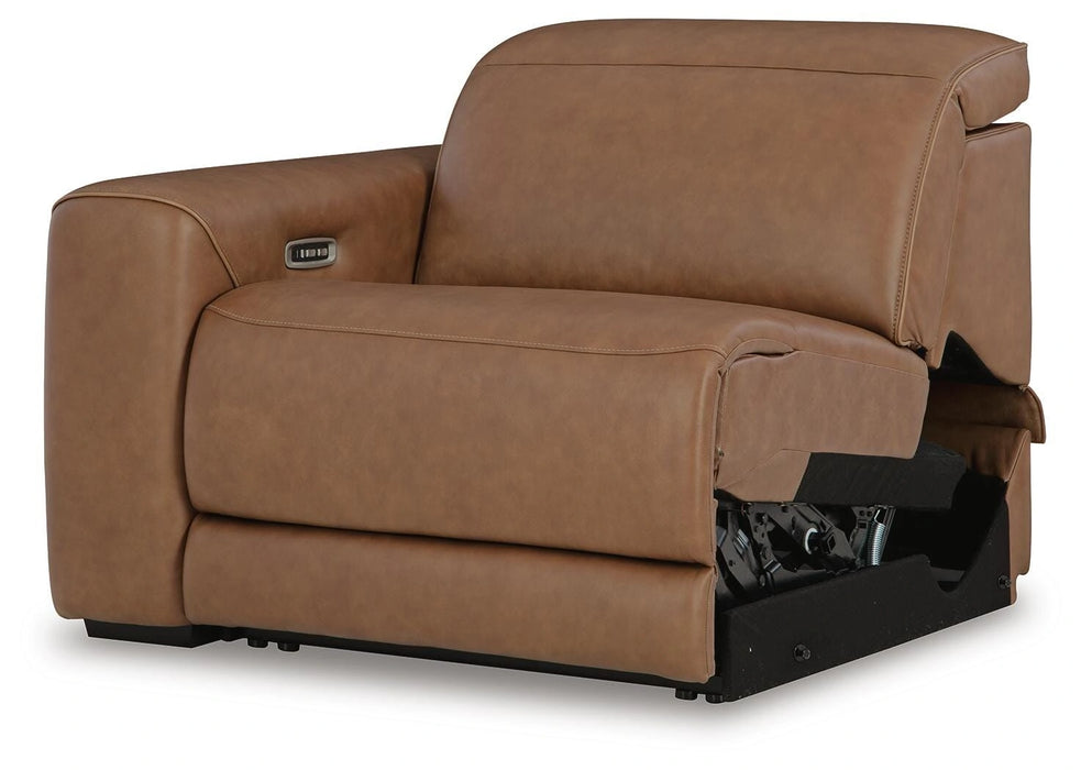 Rally-Up Power Reclining Sectional with Console
