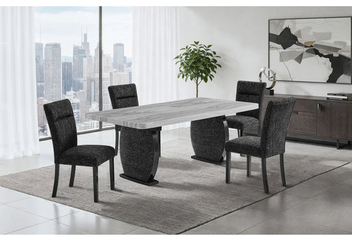 D2502 Dining Table and 4 Dining Chairs