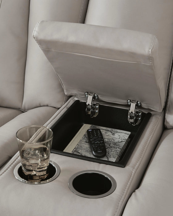 Next Move Glider Reclining Loveseat with Console