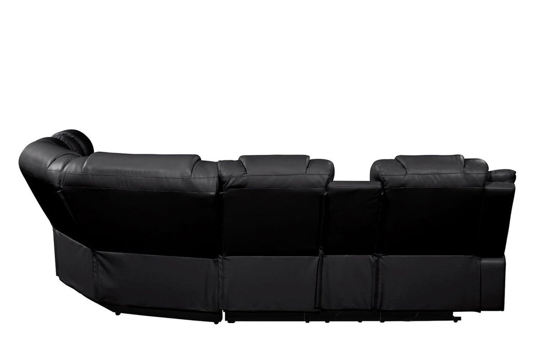Galaxy Home Challenger Reversible Sectional Black
