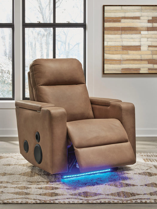 Flinlock Power Glider Recliner with Audio System