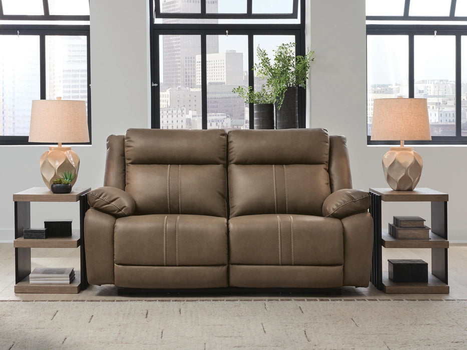 Max-Media Power Reclining Sectional Loveseat