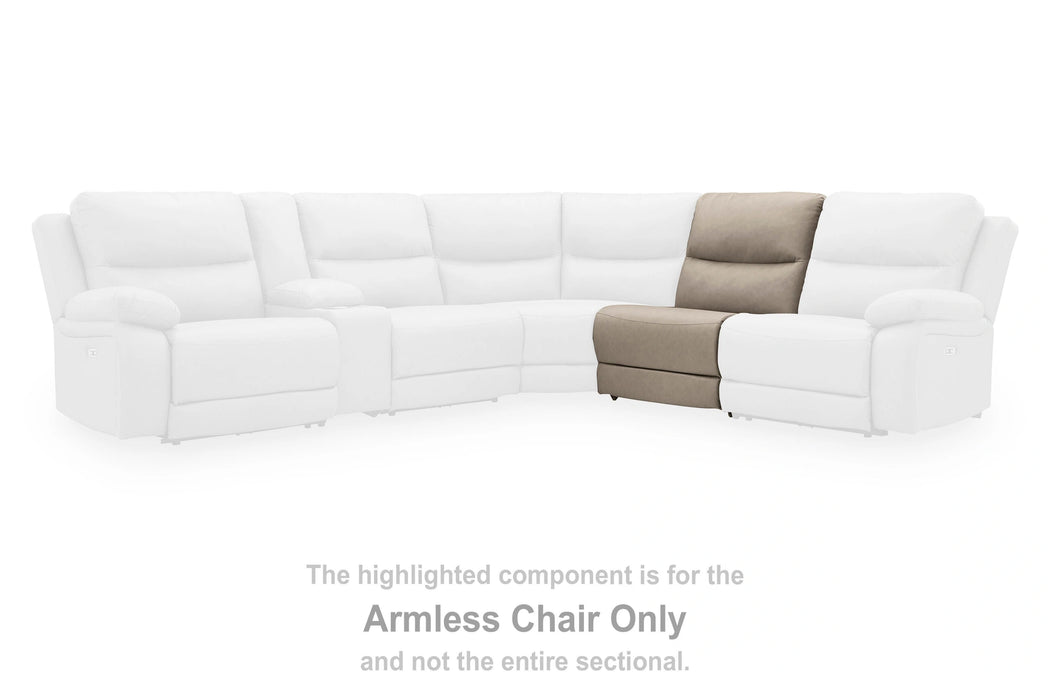 Brannigan Reclining Sectional with Storage Consoles