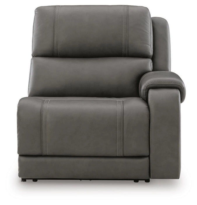 5Z-Harrenhurst Power Reclining Sectional Loveseat with Console