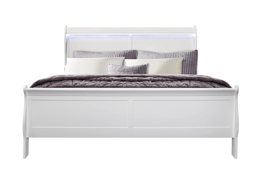Charlie Bed Group with LED