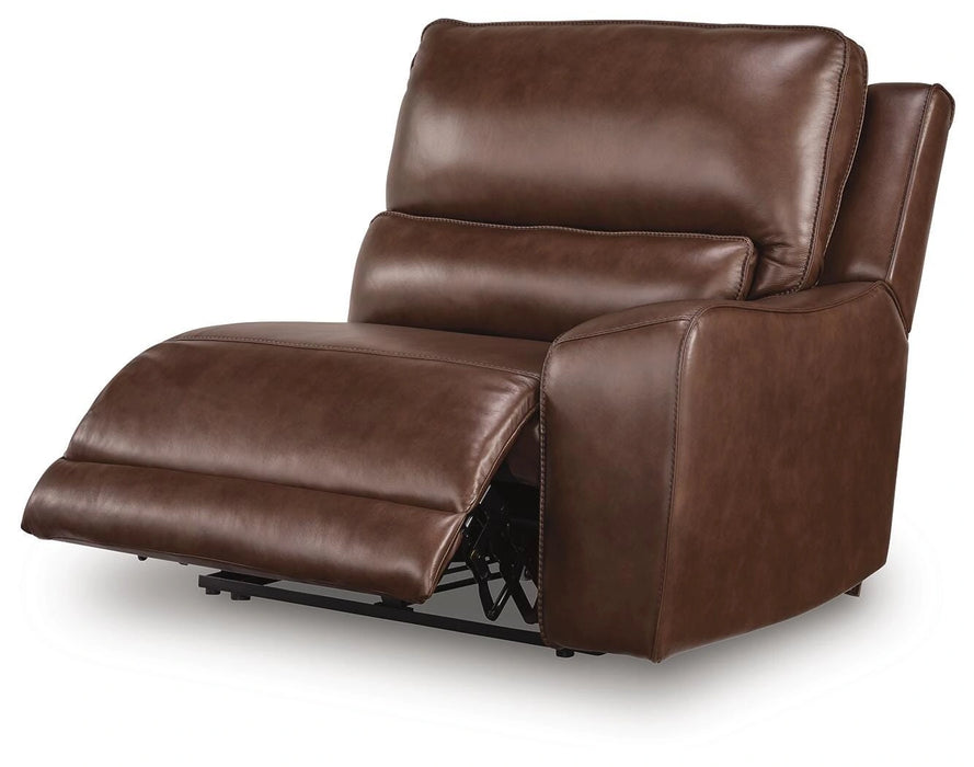 Silverbrooke Reclining Sectional with Chaise and Storage Consoles