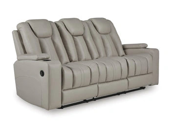 Next Move Reclining Sofa with Drop Down Table