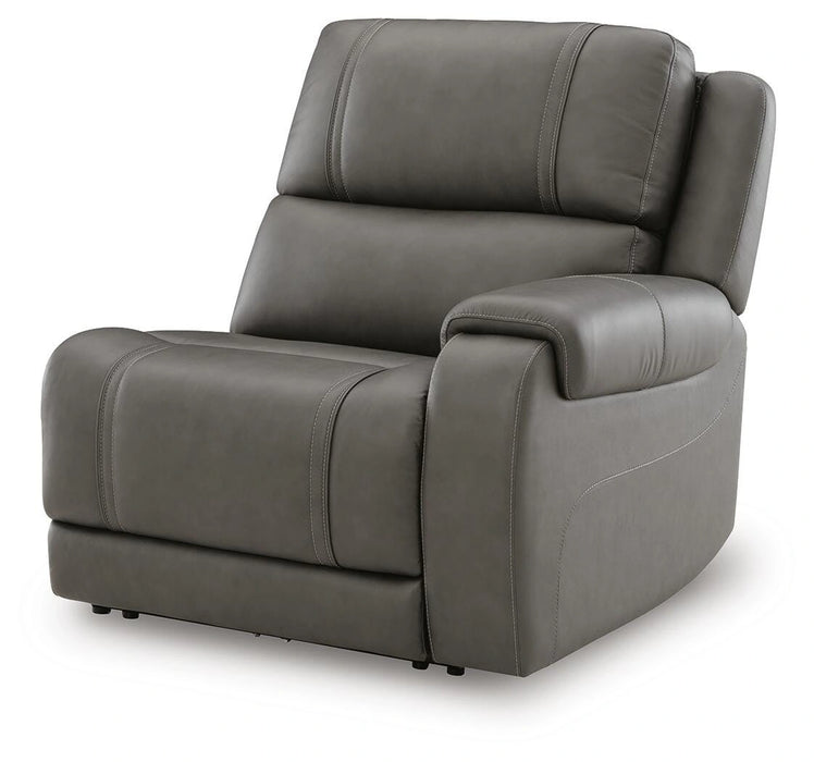 5Z-Harrenhurst Power Sectional Reclining Sofa