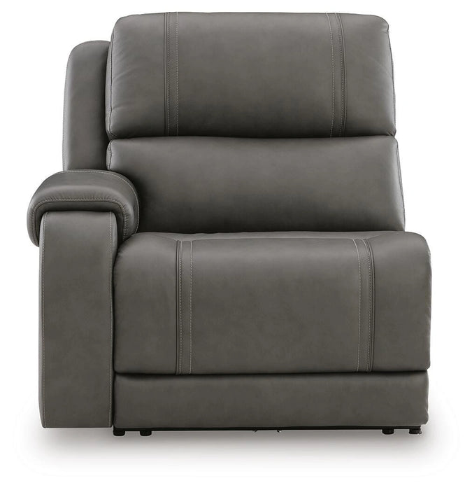 5Z-Harrenhurst Power Reclining Sectional Loveseat with Console