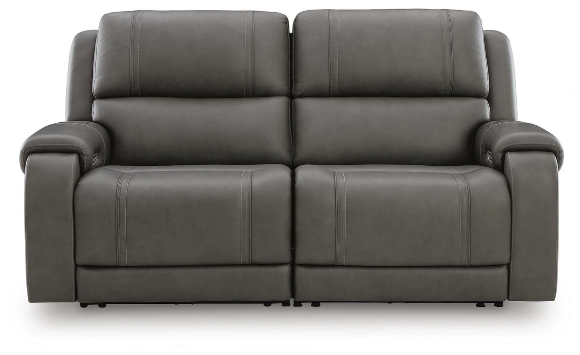 5Z-Harrenhurst Power Reclining Sectional Loveseat