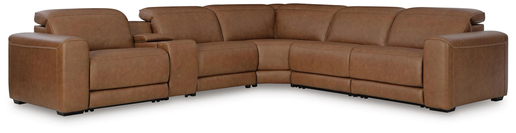 Rally-Up Power Reclining Sectional with Console