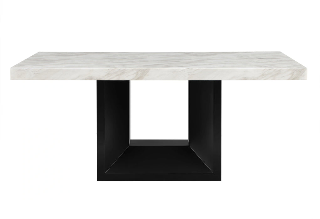 D02 Dining Table + 4 D03DC Black
