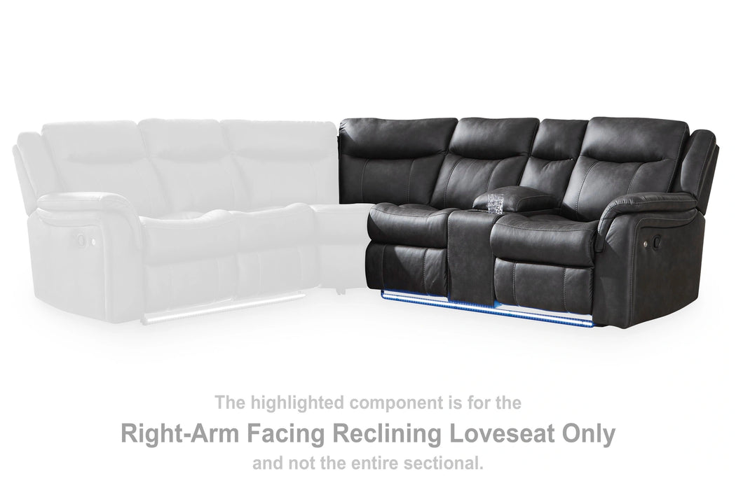 Perarrygin Reclining Sectional
