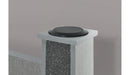 Logan Silver Bed Group with LED and Speakers