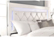 Pompei Bed with LED, Dresser, Mirror and Nightstand