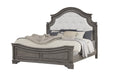 Galaxy Home Grace Queen Bed in Gray image