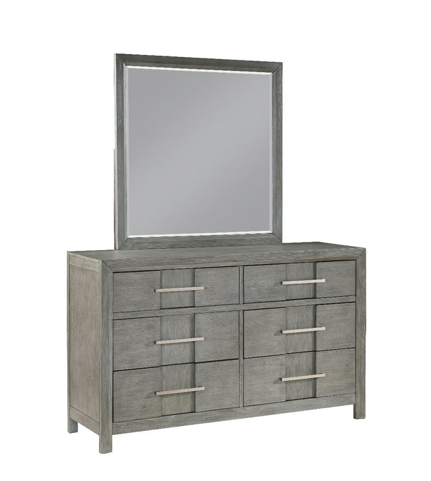 Galaxy Home Kenzo Dresser in Gray