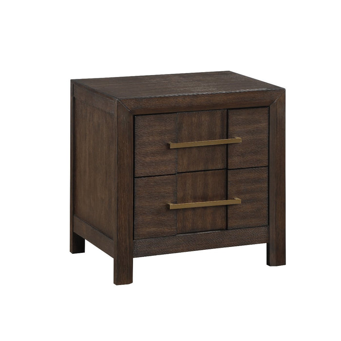 Galaxy Home Kenzo Nightstand in Brown image