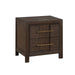 Galaxy Home Kenzo Nightstand in Brown image