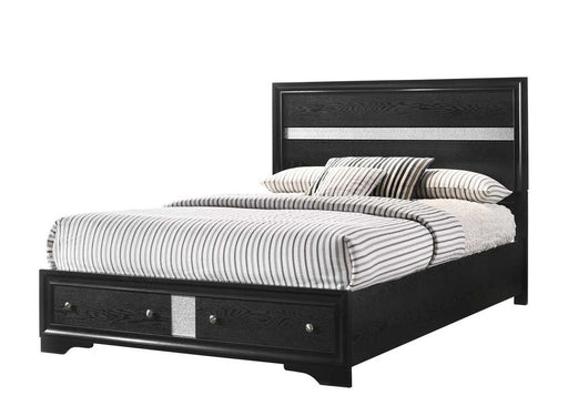 Galaxy Home Matrix Queen Bed in Black image