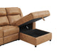 U6980 BROWN SECTIONAL - Smart Rent To Own (PA) - Multi Location
