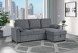 U0808 DARK GREY REVERSIBLE SOFA BED - Smart Rent To Own (PA) - Multi Location