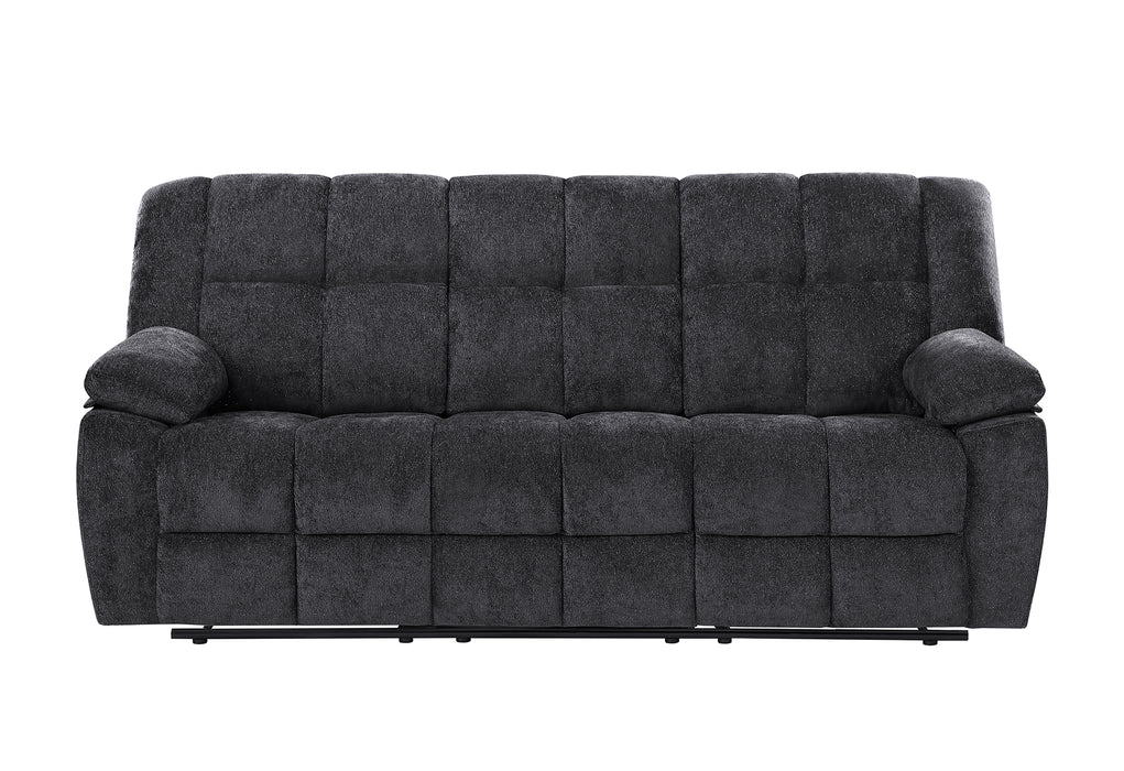 U6000 BLACK RECLINING SOFA - Smart Rent To Own (PA) - Multi Location