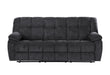 U6000 BLACK RECLINING SOFA - Smart Rent To Own (PA) - Multi Location
