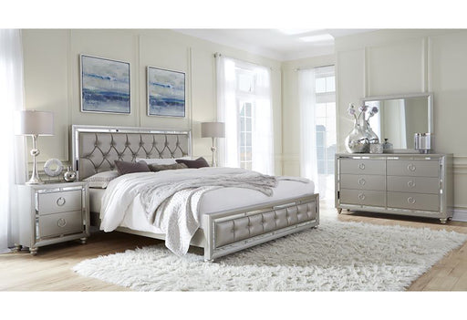 RILEY SILVER KING BED GROUP - Smart Rent To Own (PA) - Multi Location