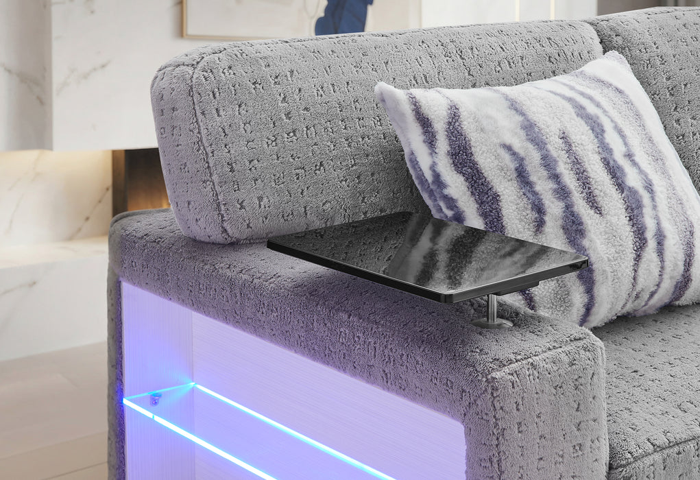 U0214 GREY SOFA BED - Smart Rent To Own (PA) - Multi Location