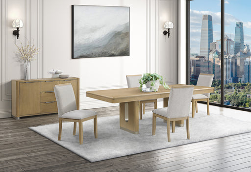 D1248 NATURAL DINING TABLE AND 4 DINING CHAIRS - Smart Rent To Own (PA) - Multi Location