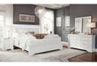 POMPEI METALLIC WHITE QUEEN BED WITH LED - Smart Rent To Own (PA) - Multi Location