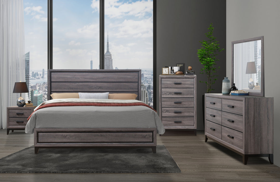 KATE GREY KING BED GROUP - Smart Rent To Own (PA) - Multi Location