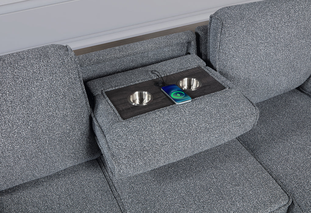 U0808 DARK GREY REVERSIBLE SOFA BED - Smart Rent To Own (PA) - Multi Location