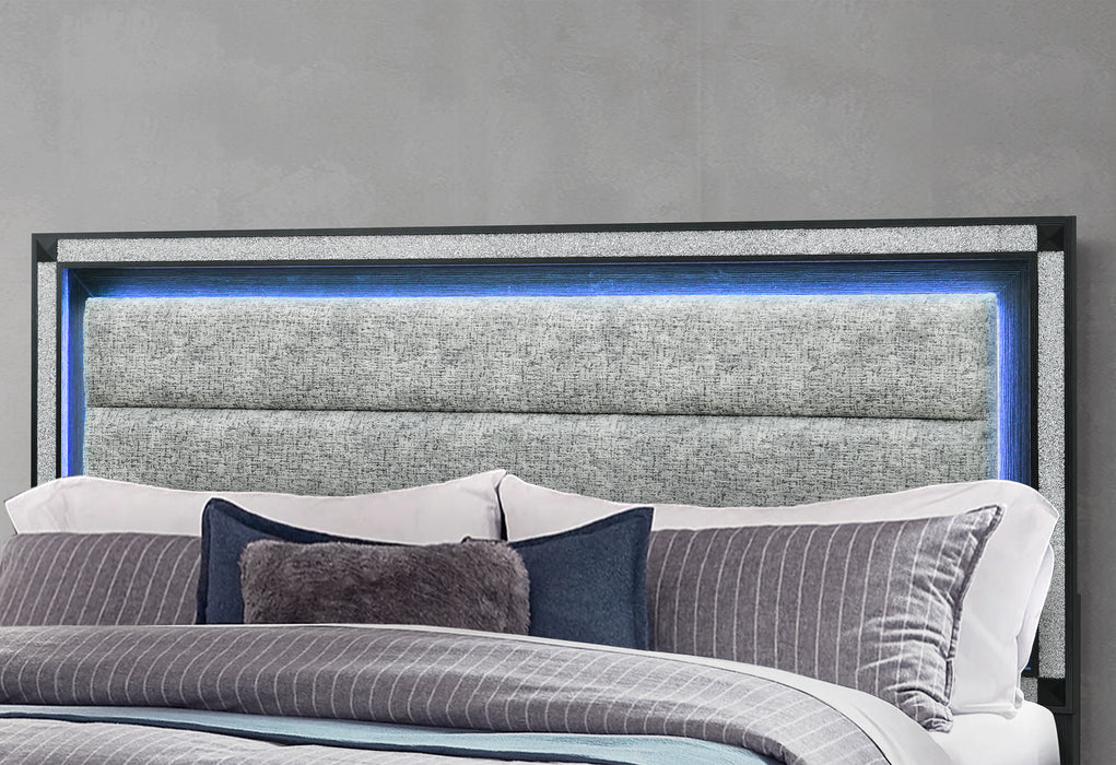 SOLEIL CHARCOAL QUEEN BED GROUP - Smart Rent To Own (PA) - Multi Location
