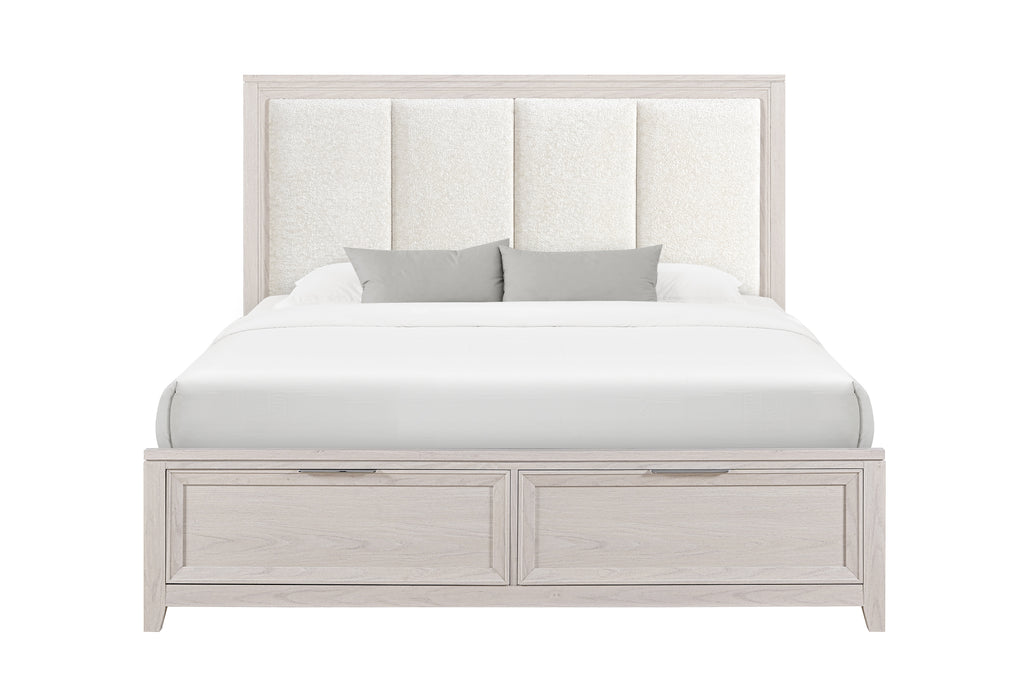 MARIAH BEIGE QUEEN BED