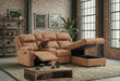U6980 BROWN SECTIONAL - Smart Rent To Own (PA) - Multi Location