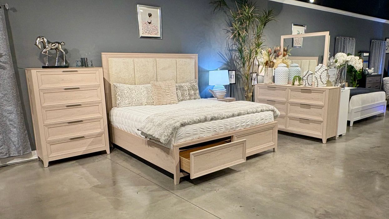 MARIAH DARK BROWN QUEEN BED