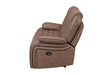 U2250 BROWN RECLINING SOFA - Smart Rent To Own (PA) - Multi Location