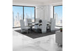 D1212 DINING TABLE + 8 D12DC WHITE/GREY - Smart Rent To Own (PA) - Multi Location