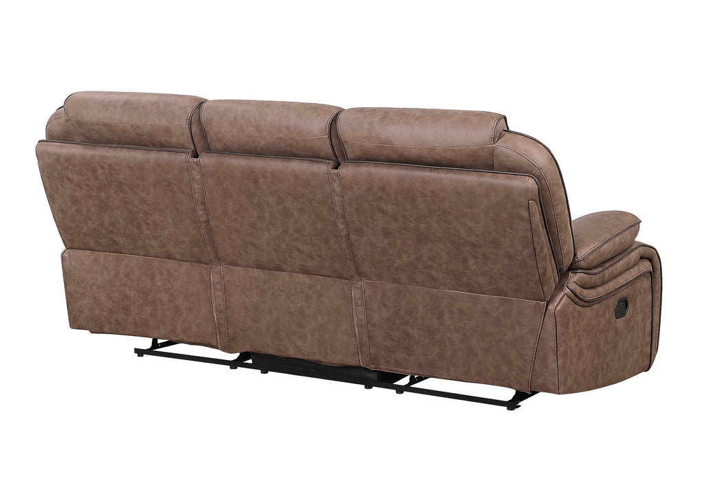 U2250 BROWN RECLINING SOFA - Smart Rent To Own (PA) - Multi Location