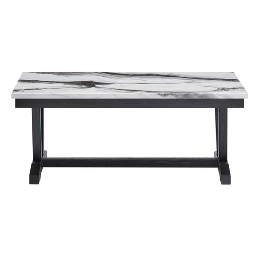 T1319 BLK/WHT COFFEE TABLE - Smart Rent To Own (PA) - Multi Location
