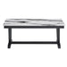 T1319 BLK/WHT COFFEE TABLE - Smart Rent To Own (PA) - Multi Location