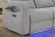 U6611 GREY 15 POWER RECLINING SOFA/POWER CONSOLE RECLINING LOVESEAT - Smart Rent To Own (PA) - Multi Location